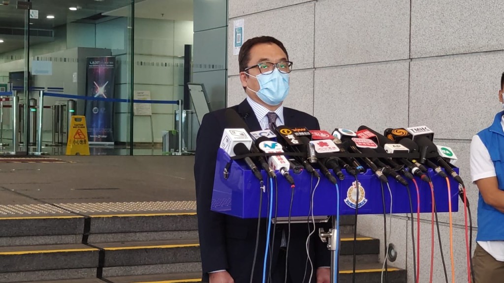李桂華指,讚揚疑兇、網上直播、向外發布構成案件元素。