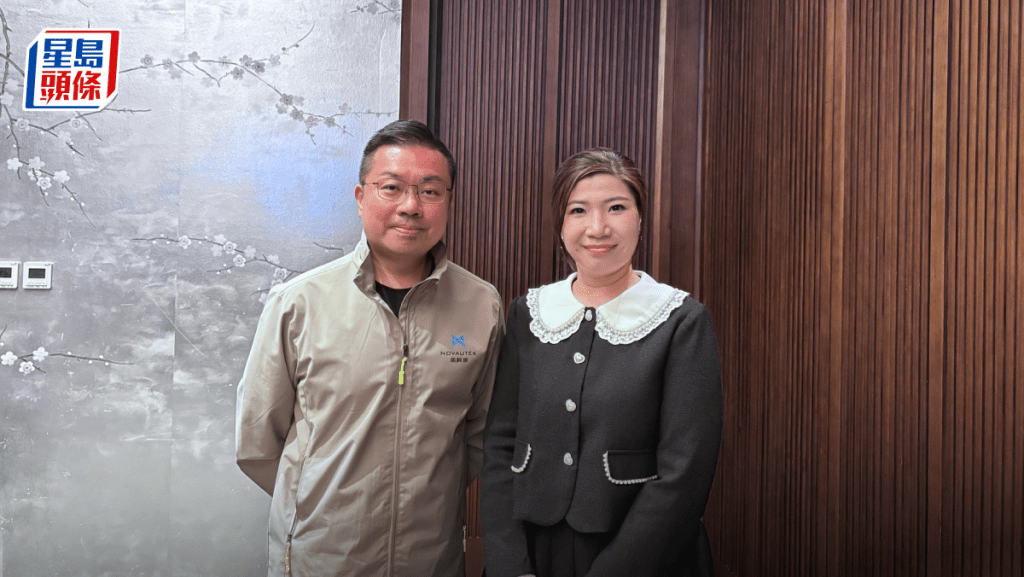 諾科達智駕公司首席營運官趙傑文(左);諾科達科技集團財務總監兼公司秘書陸珊(右)