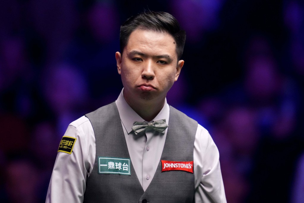 肖國棟在小組首場即打出滿分。美聯社 肖國棟在小組首場即打出滿分。美聯社