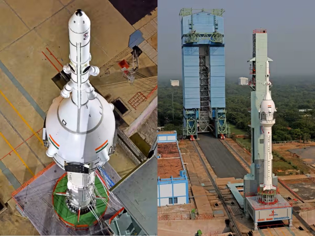 印度的載人飛船火箭設計和中國的有點相似，設有逃生火箭。