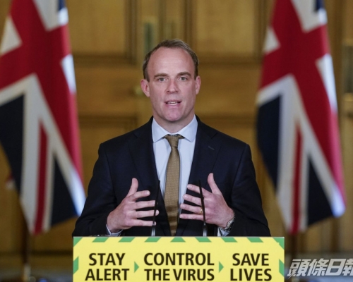 英國外相藍韜文指國安法立法破壞一國兩制。 AP資料圖片