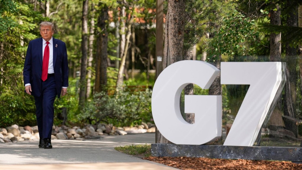 據報特朗普將促G7向俄油的中印買家徵懲罰性關稅。美聯社
