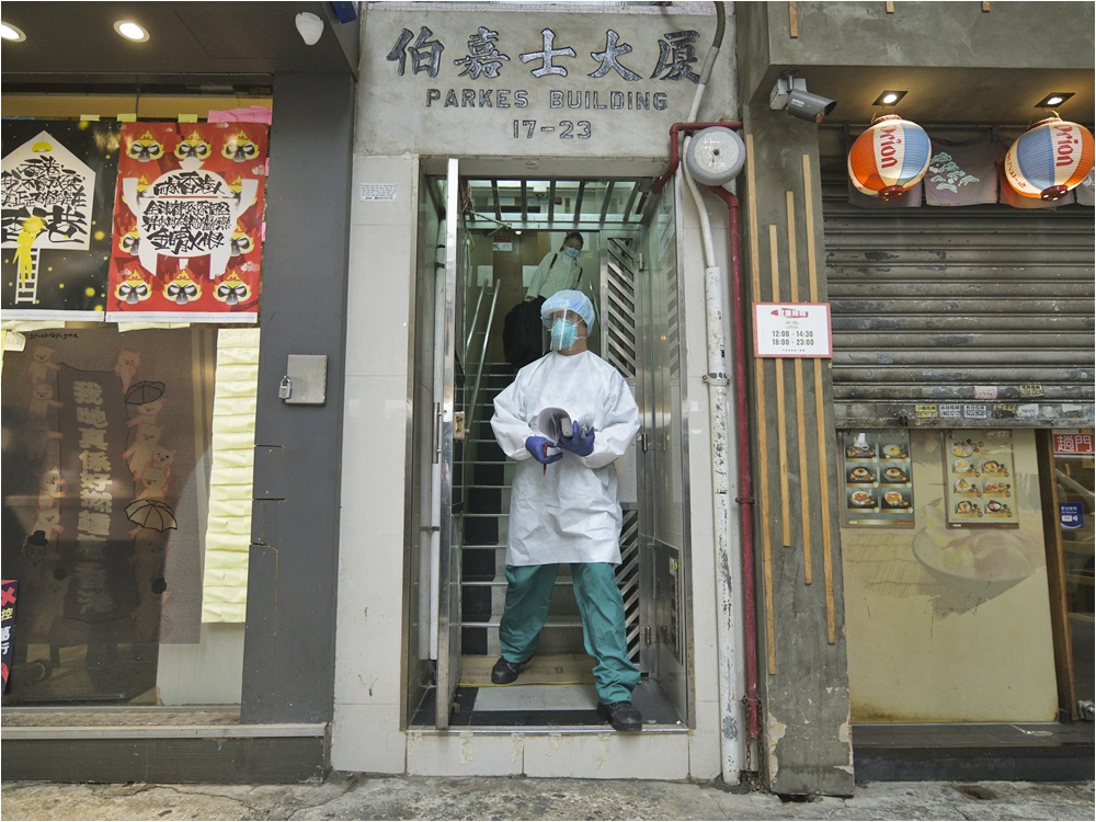 感染變種病毒的印度男子曾到訪多個地方。資料圖片