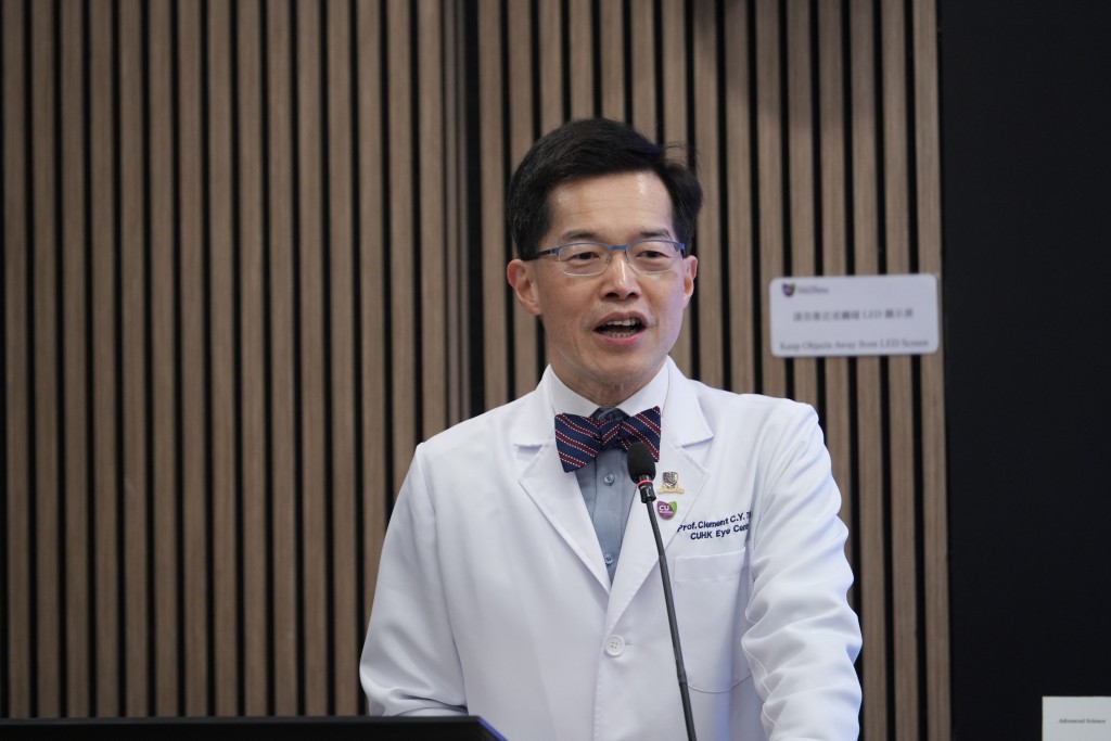 系主任譚志勇冀今次研究可幫助到一些無法透過降低眼壓治療青光眼的患者。
