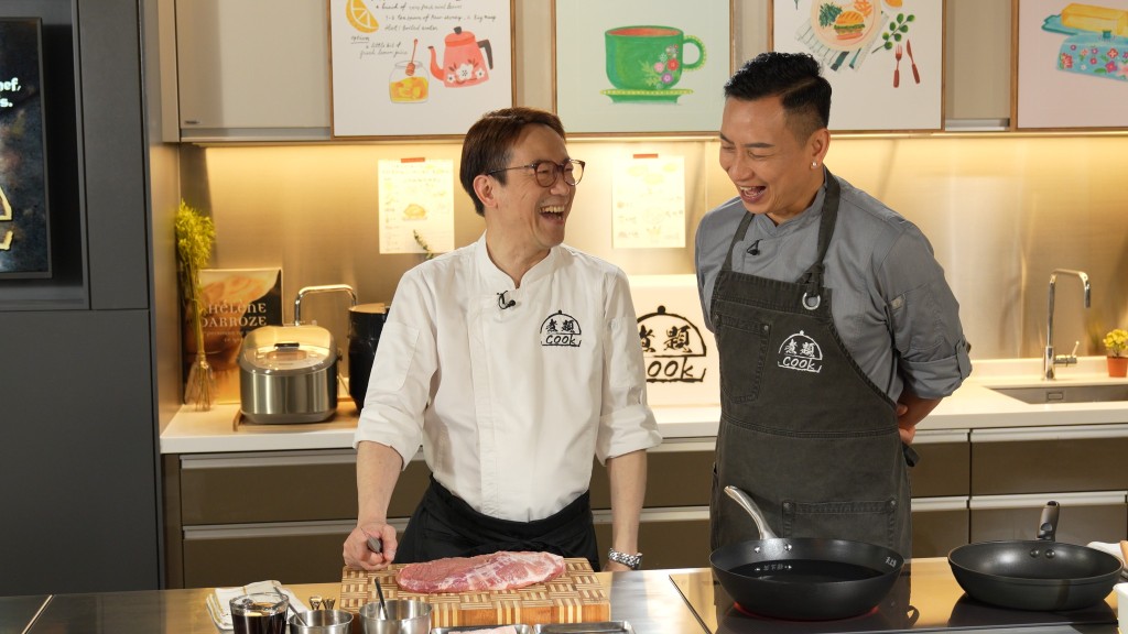 張錦祥（Ricky Cheung/左）和余健志（Jacky Yu/右）皆是名廚。