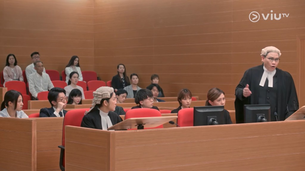 蘇永康演律師令人聯想起TVB經典劇集《壹號皇庭》。