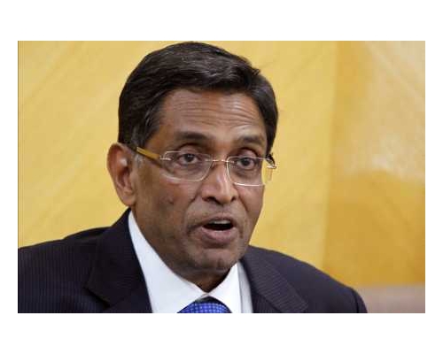 马来西亚卫生部长苏巴马廉。AP