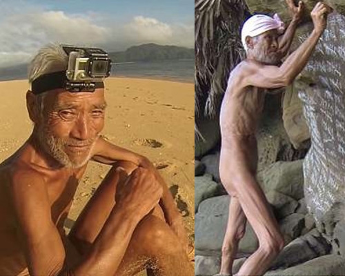 長崎先生在荒島上生活了近30年。（網圖）
