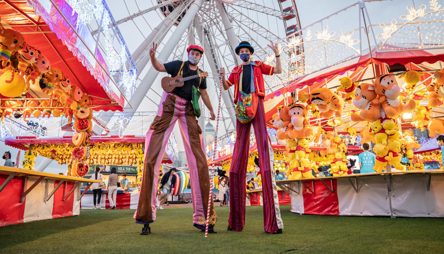 「冬日摩天輪」準備超過三十萬隻萌爆毛公仔等你贏走！