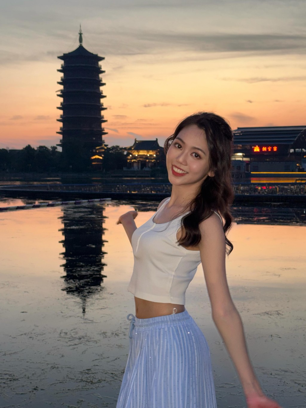 陳梓穎表示還要減磅。 陳梓穎表示還要減磅。