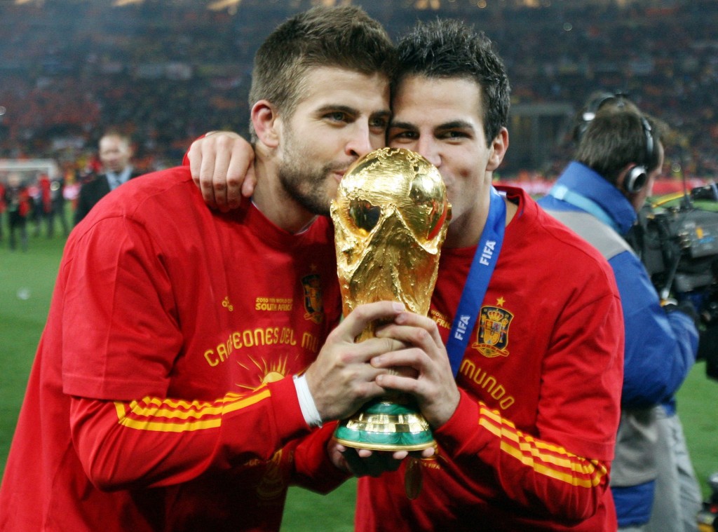 一○年世界盃西班牙奪標功臣。Reuters