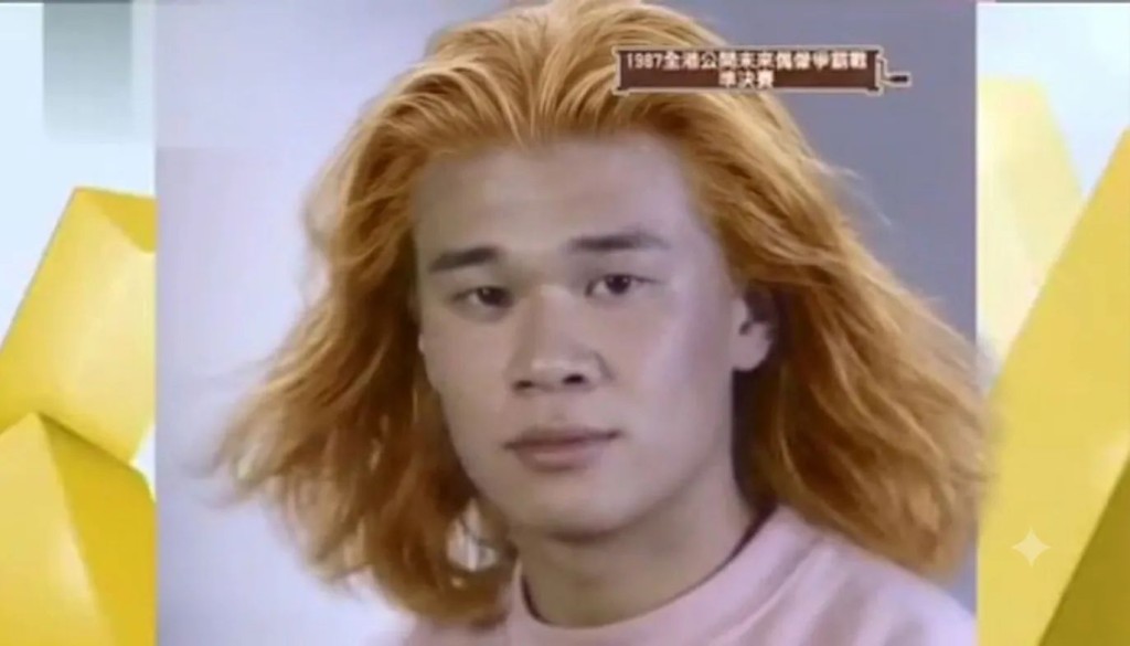 安德尊年輕時的照片,加上金長髮。 安德尊年輕時的照片,加上金長髮。
