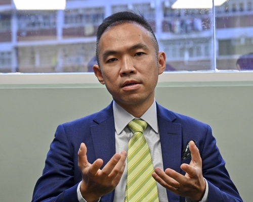 黃頴灝夠票報名戰新界東北。資料圖片