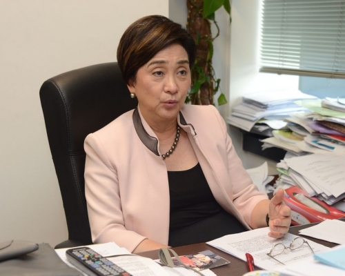 刘慧卿认为议员品格比议席重要。资料图片