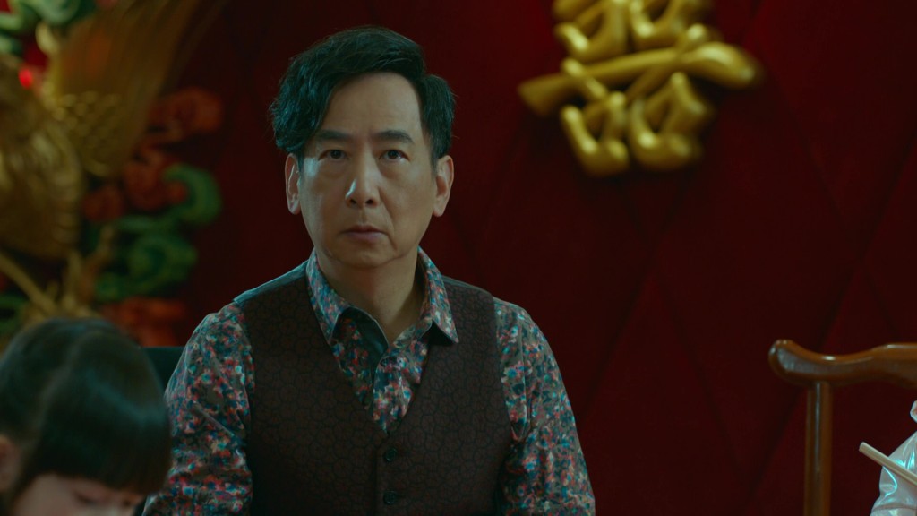 蒋志光角色多面，在家人面前，他是好爸爸、好老公。