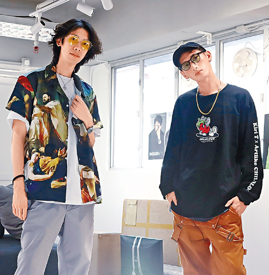 ■Jerry（右）同繼文（左）《全民造星II》50強止步。
