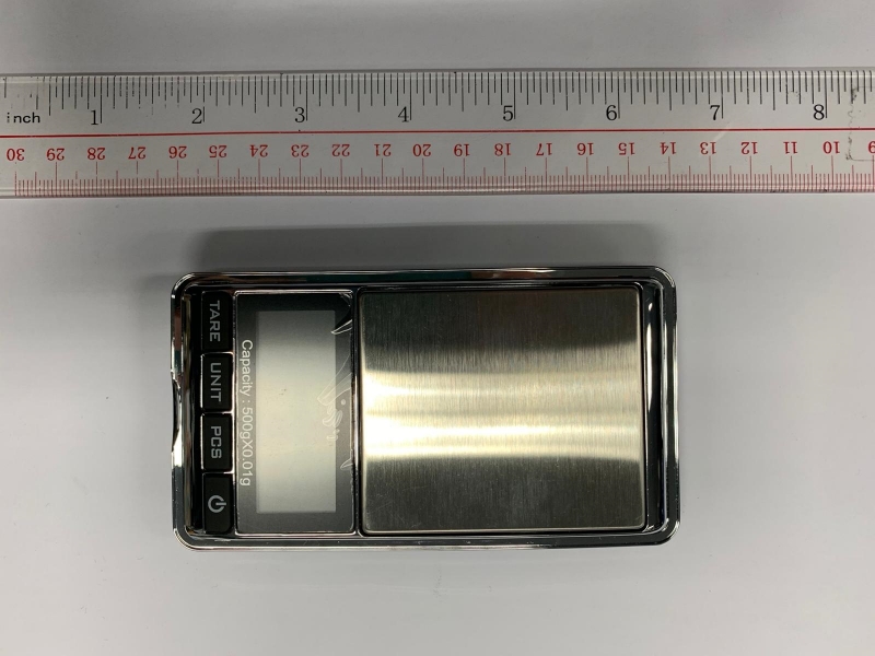 警方檢獲的電子磅。警方提供