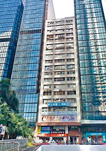 中環大昌大廈全層，意向價1.1億。