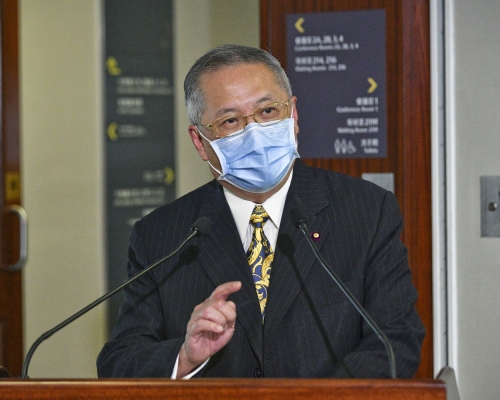 張宇人斥部分醫生持保護主義,強調本港醫生已有足夠保障,籲外界停止喧嘩。資料圖片
