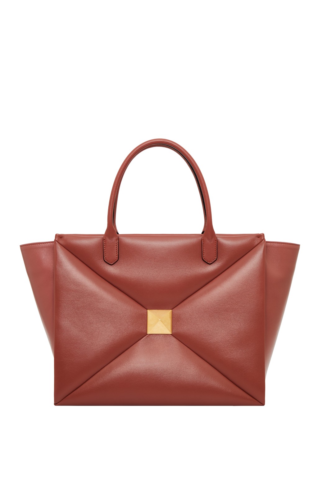 Valentino Garavani One Stud皮革Tote Bag/$29,000/V。