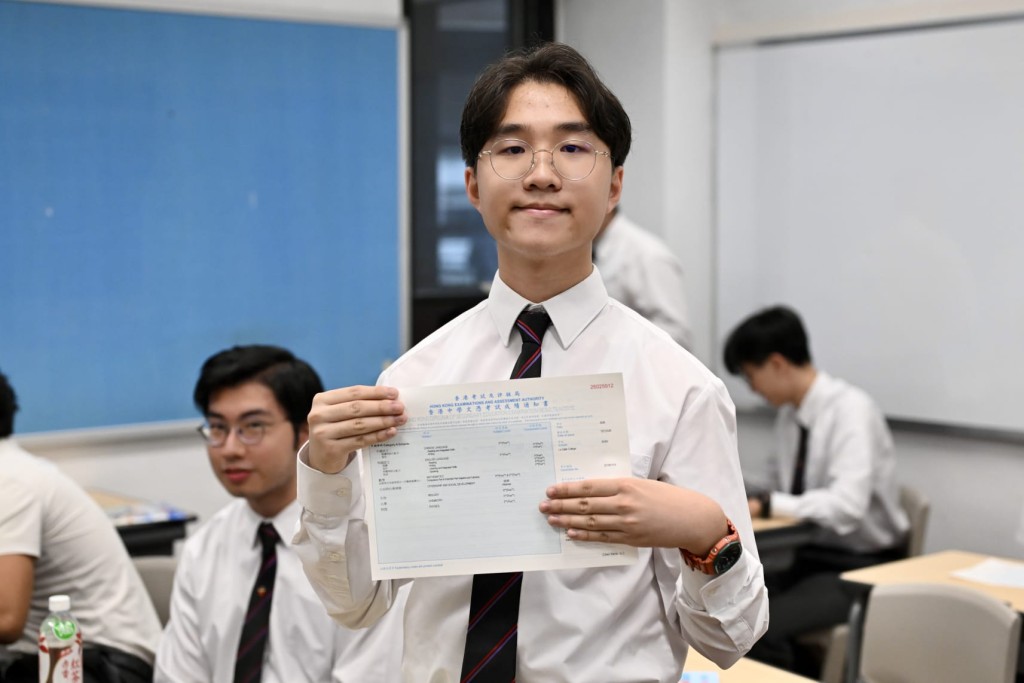 喇沙書院超級狀元許樂。劉駿軒攝