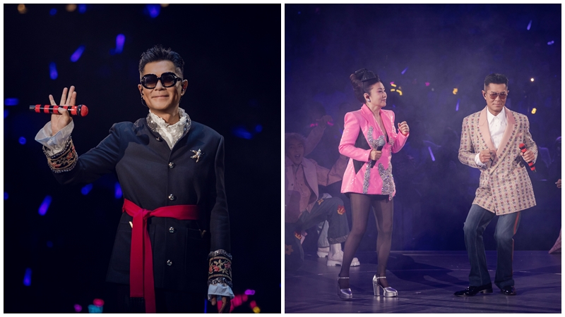 古天樂演唱會丨汪明荃黑絲艷壓紅館 32年後世紀合體公開向古仔自薦：老闆，幾時有機會合作？