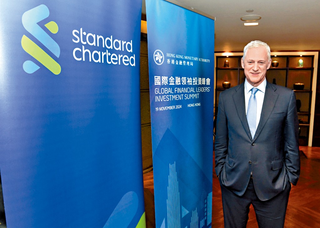 溫拓思自上場以來進行了多次重組，令渣打第3季度再派亮麗成績表。