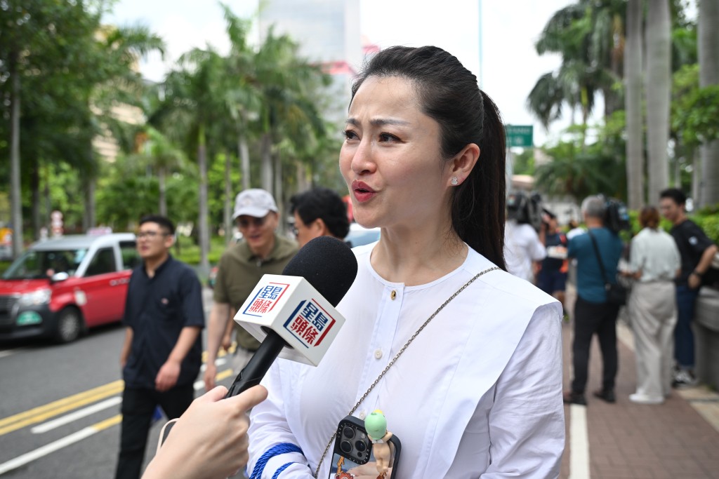 市民楊小姐表示,感受到其規模與設施的先進,內心非常震撼。劉駿軒攝 市民楊小姐表示,感受到其規模與設施的先進,內心非常震撼。劉駿軒攝