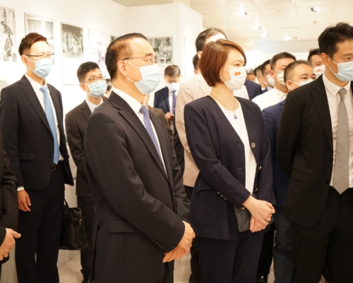 民建聯參訪駐港外交公署。駐港外交公署圖片
