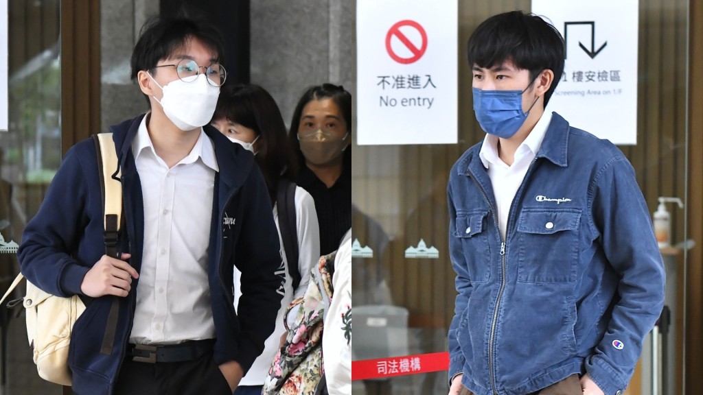 陳政騫（左)及賴俊羲（右)。