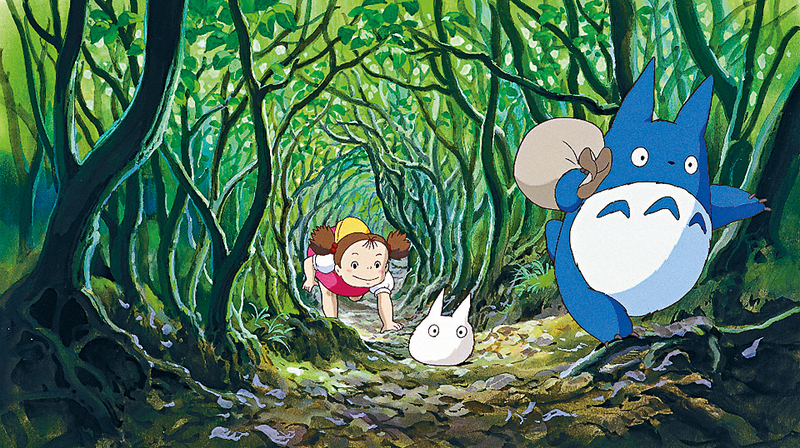 宮崎駿經典作品《龍貓》。 宮崎駿經典作品《龍貓》。