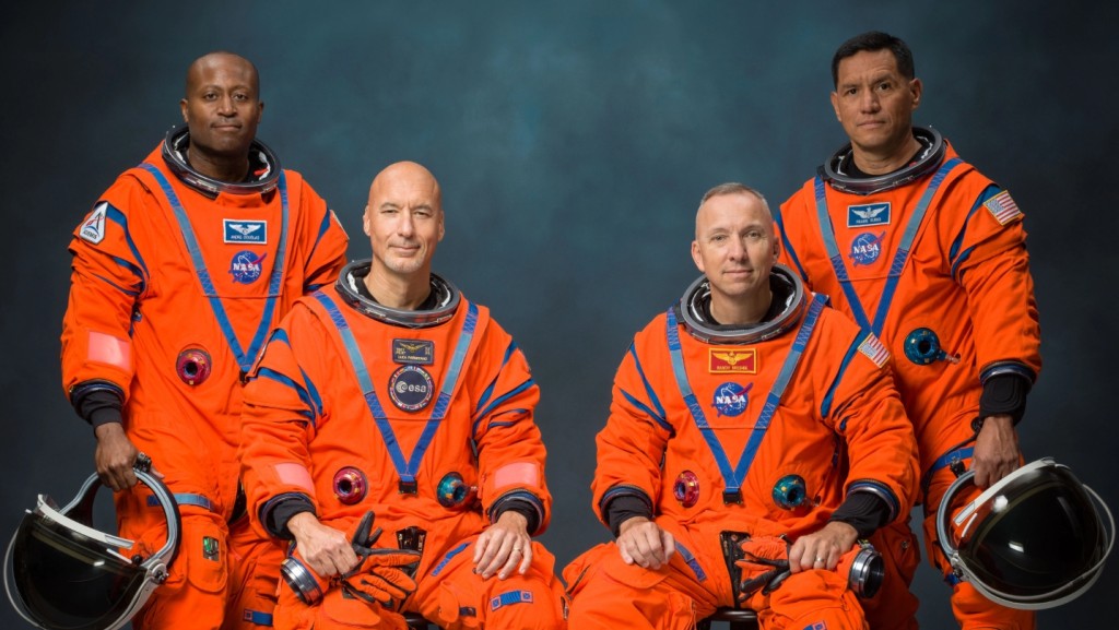 NASA公布阿提米絲III號機組名單 2027年測試登月技術 為重返月球鋪路。美聯社