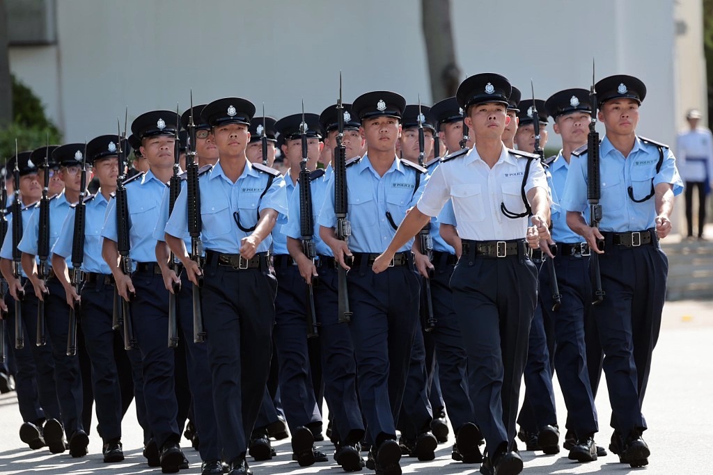 今日共有29名見習督察及164名警員結業。