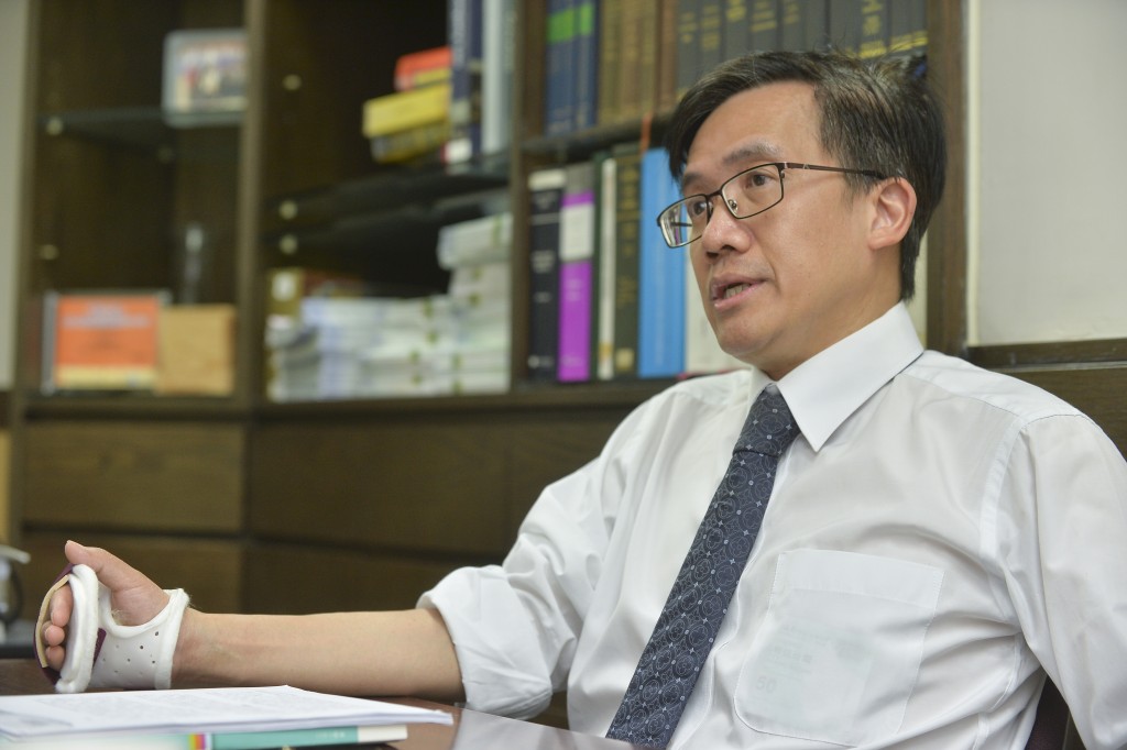 林志釉相信律政司人員是根據法律理據作出有關決定。資料圖片