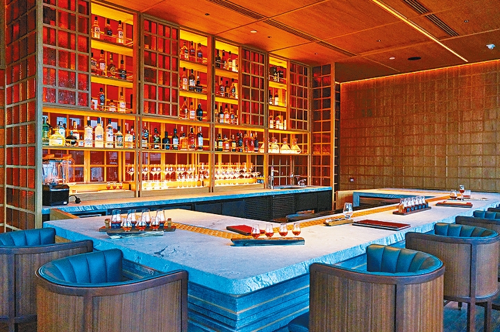 Uncle Ming's威士忌酒吧是明怡美憬閣精選酒店的亮點。