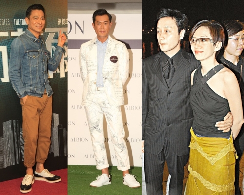 劉德華、古天樂、張國榮與梅艷芳都是永恆巨星。（資料圖片）