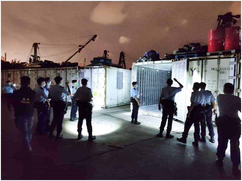 「香港警察」fb圖片