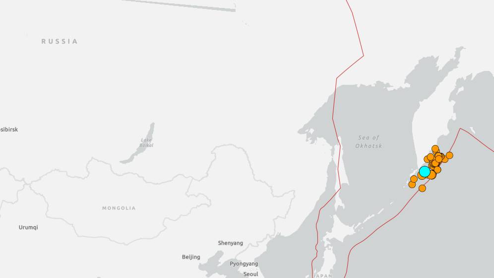 俄羅斯千島群島附近海域6.8級地震 堪察加半島3地區或有海嘯