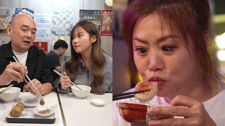 黃婧靈打卡40年老店至愛蜆蚧鯪魚球  梅小惠罕露面為穿旗袍飲10日齋啡Keep Fit