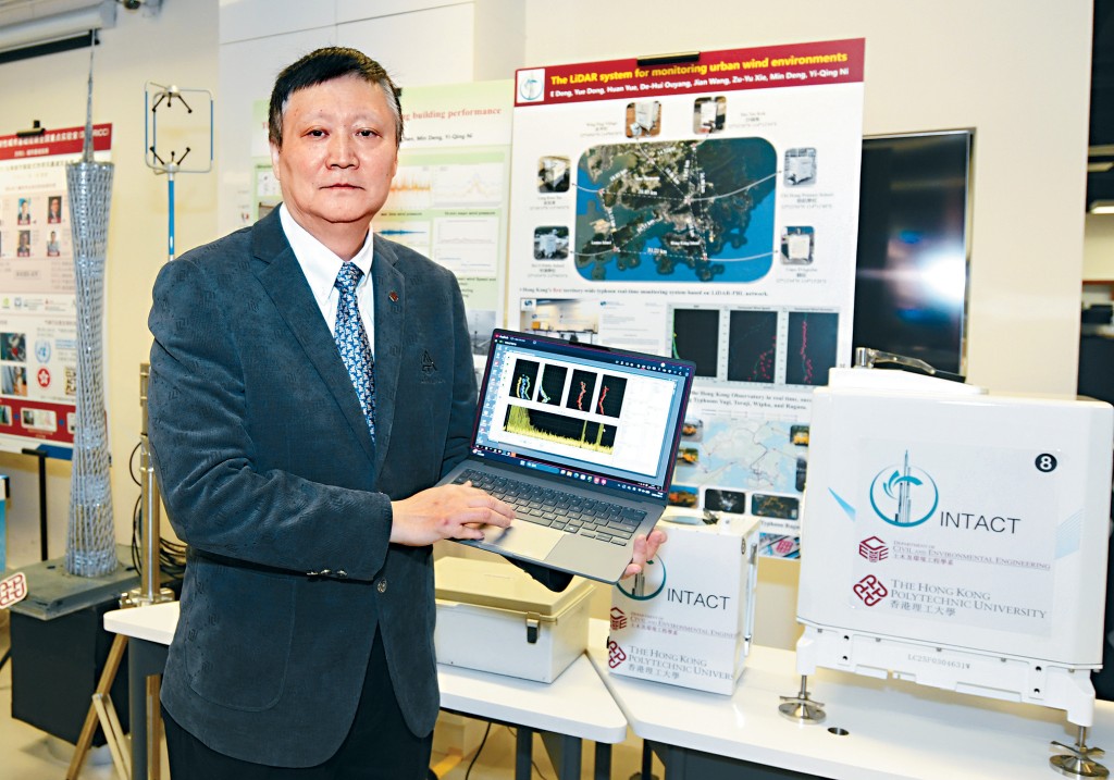 理大土木及環境工程學系智能結構與軌道交通講座教授倪一清表示，提出INTACT系統與「山竹」等超強颱風的影響密切相關，期望通過系統為城市做「精密體檢」。