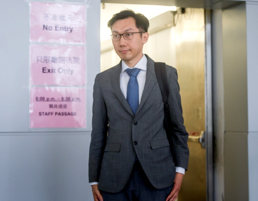 被告前民主黨深水埗荔枝角中區議員、香港美容監察召集人袁海文。