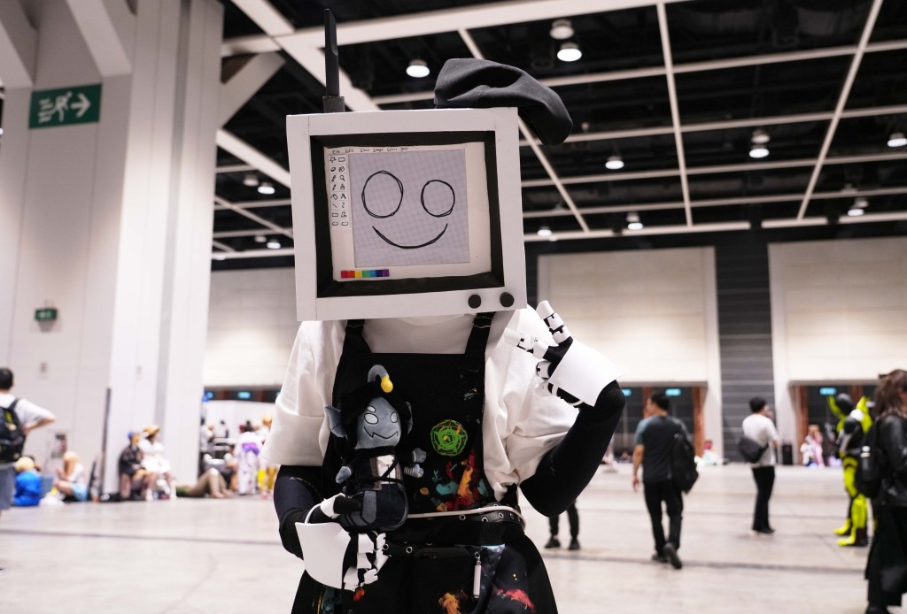 Cosplay主題區十分熱鬧。 Cosplay主題區十分熱鬧。