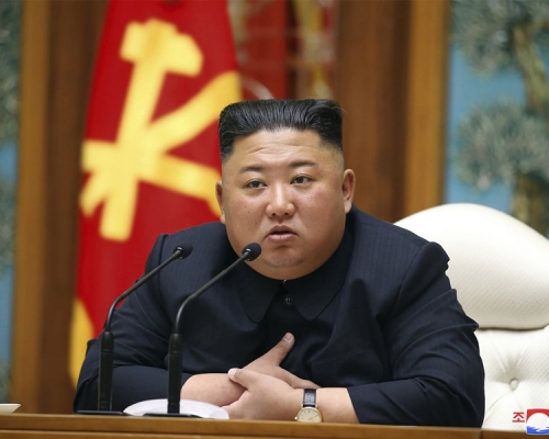 習近平回覆金正恩口訊。AP