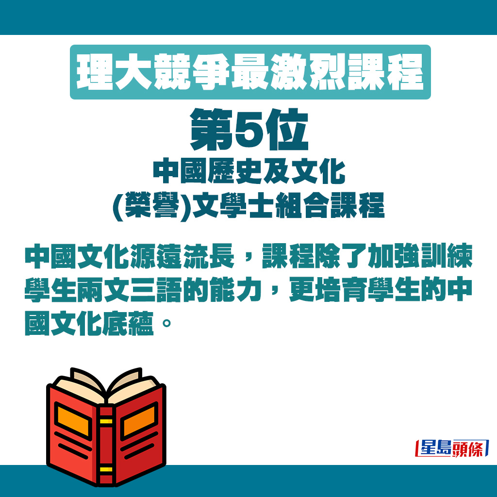 課程會加強學生的語文能力及對中國文化的認識。