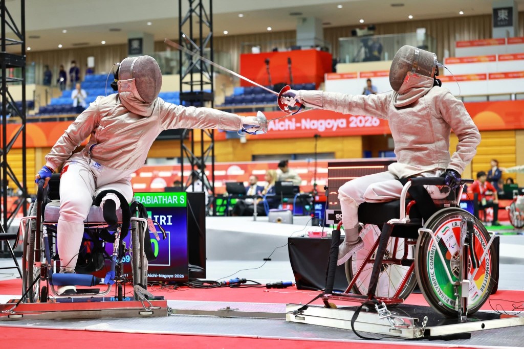 余翠怡获得个人第五块奖牌。照片由中国香港残疾人奥委会提供