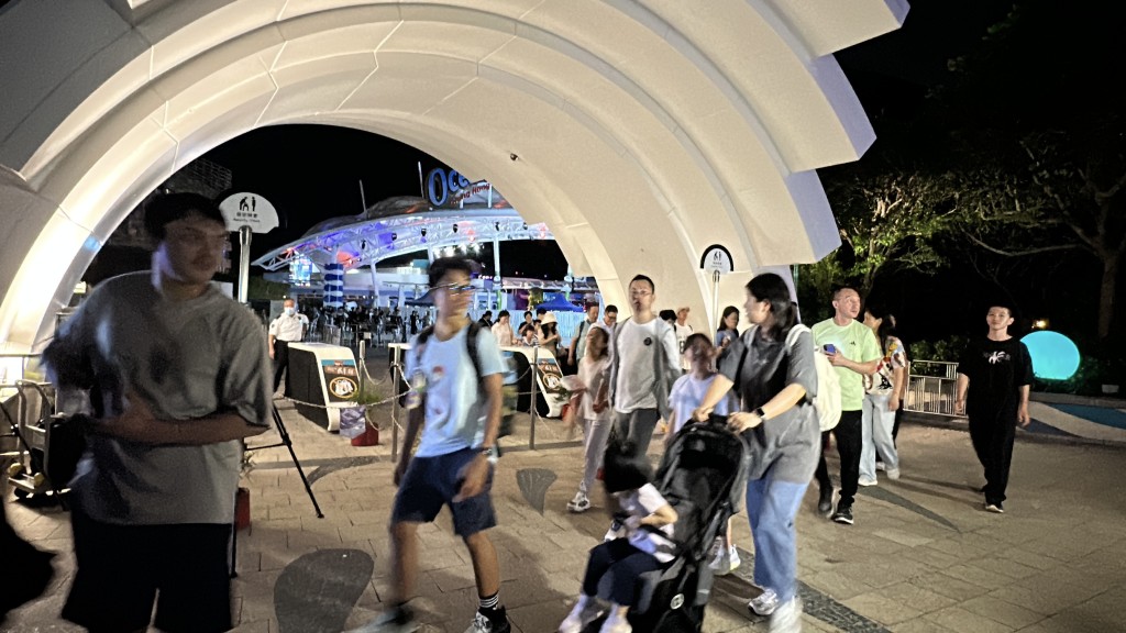 海洋公園。 海洋公園。
