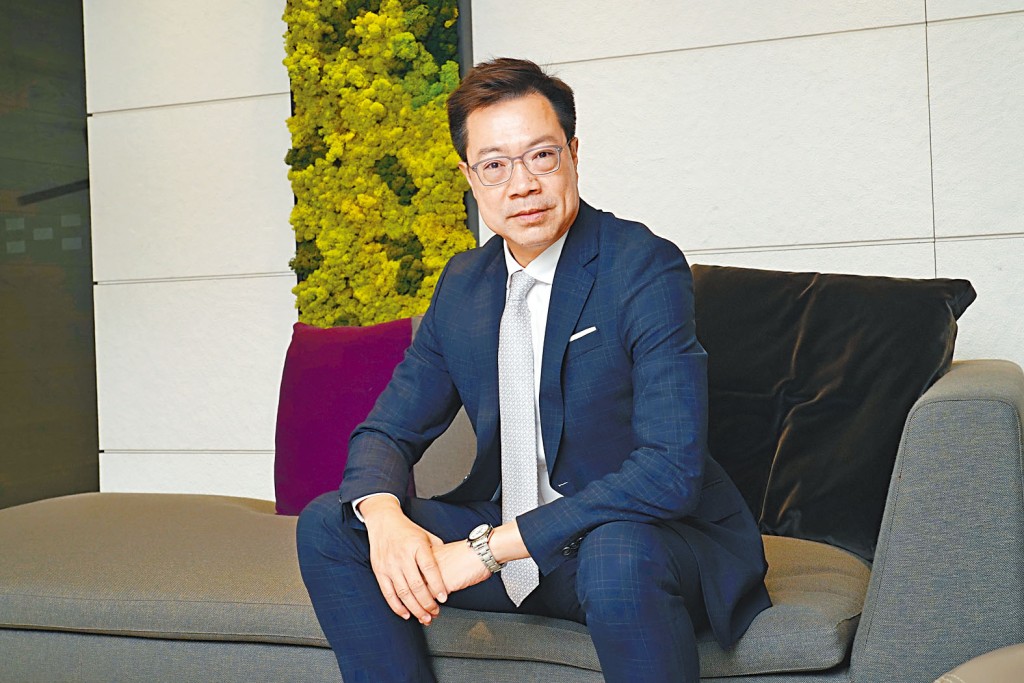 中洲置業陳志興表示，只要香港經濟好，樓市自然好。