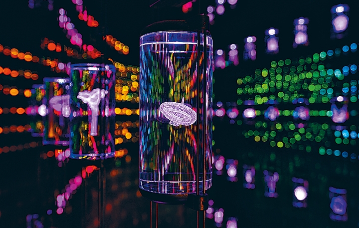 七層高的博物館,透過AI人工智能技術及精采的沉浸式互動展覽與體驗,讓訪客窺探未來發展。