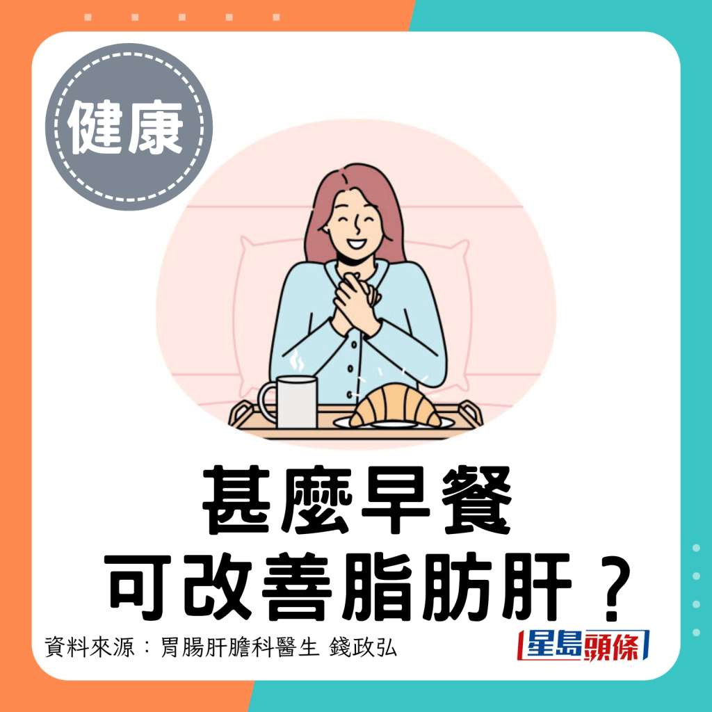 甚麼早餐可改善脂肪肝？