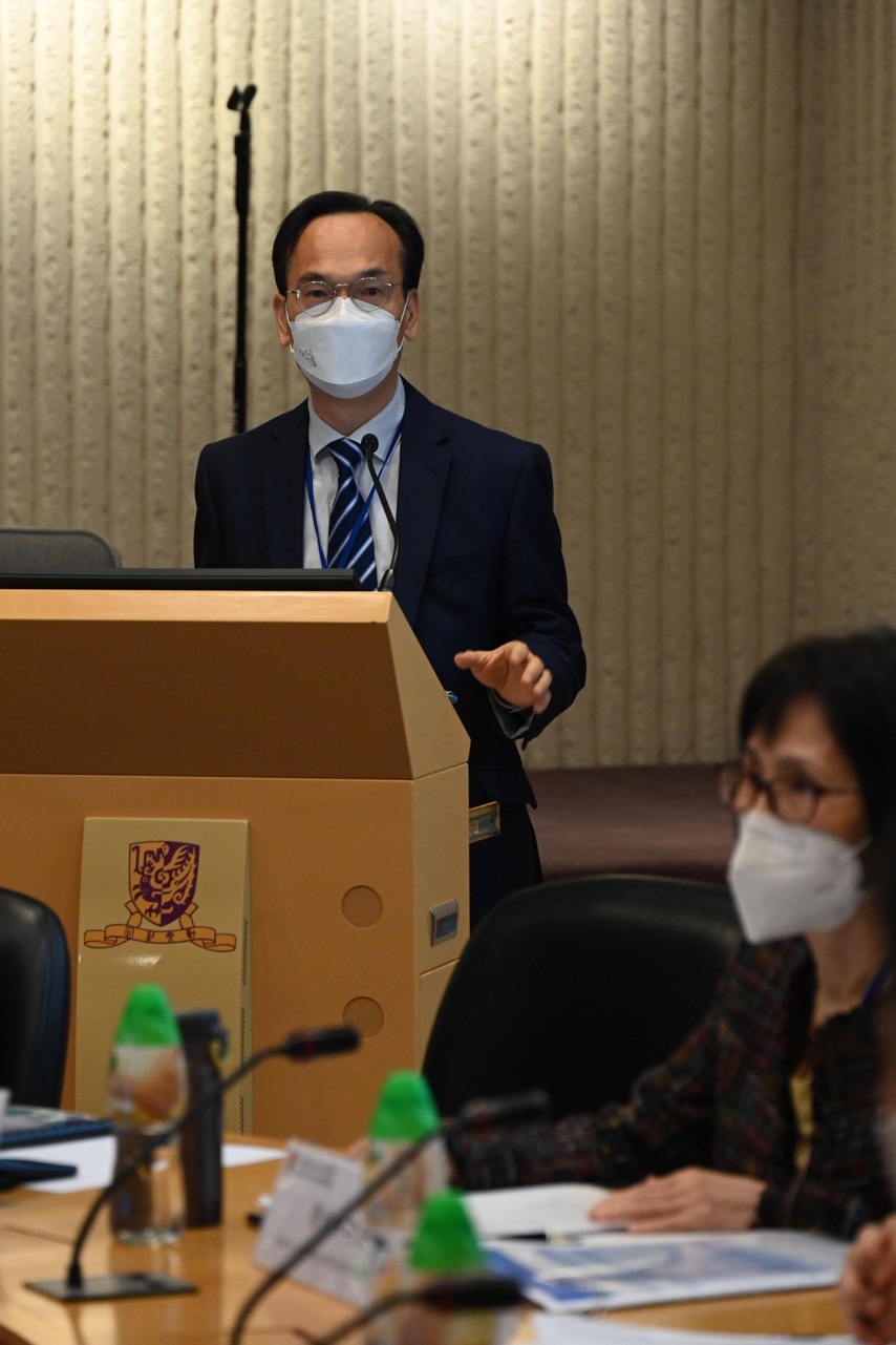 鄭宏泰指出，香港中藥產業目前面臨眾多難題。解青羽攝
